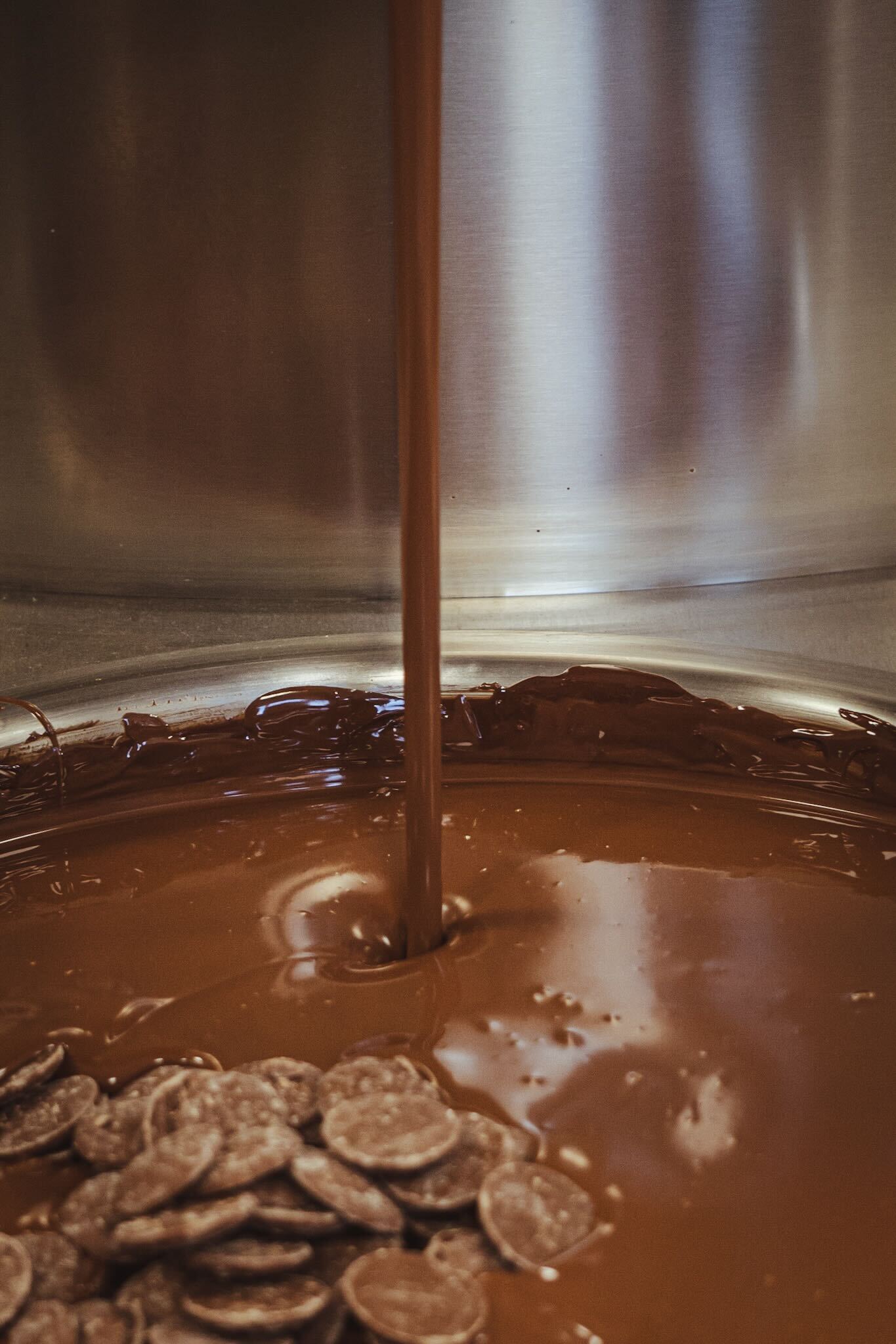 Font de xocolata de l'obrador de Lluc Crusellas, world chocolate masters 