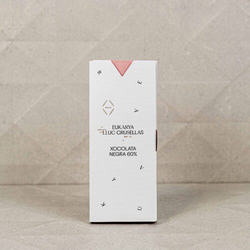 Rajola de xocolata negra 60% elaborada per Lluc Crusellas, el millor xocolater del món