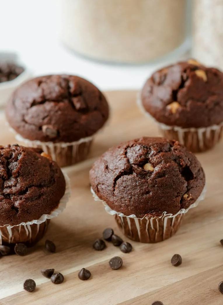 Receta de magdalenes de chocolate caseras