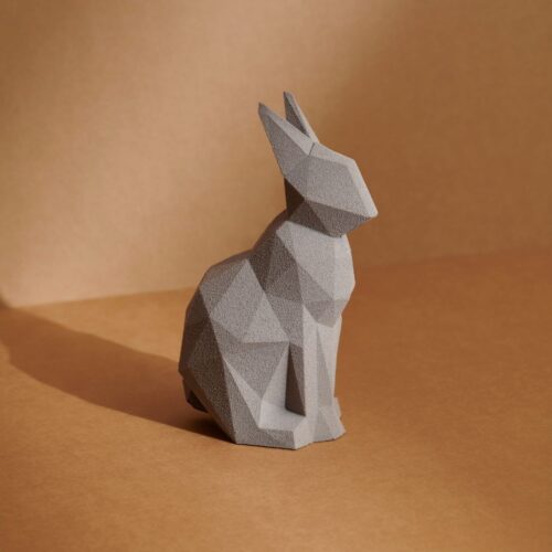 Mona en forma de conill de xocolata. Elaborada per Lluc Crusellas.